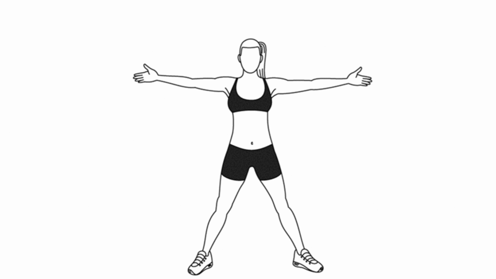 Bent Over Twist Exercise illustration