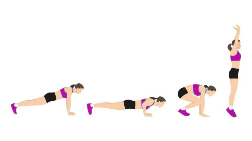 HIIT for Beginners Exercise - Burpees